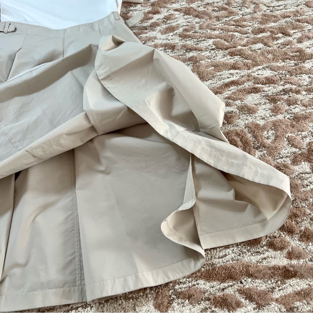 3.1 Phillip Lim Cream A-Line Skirt - Picture 9 of 9